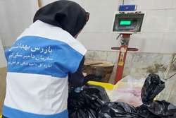  کشف و توقیف بیش از ۷۰ کیلوگرم فرآورده خام دامی غیر بهداشتی